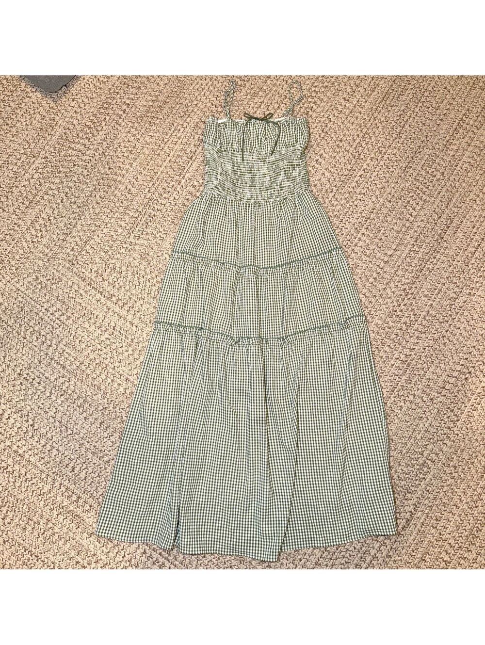 Pretty Garbage Carol Smocked Waist Maxi Dress - M - Picture 4 of 5